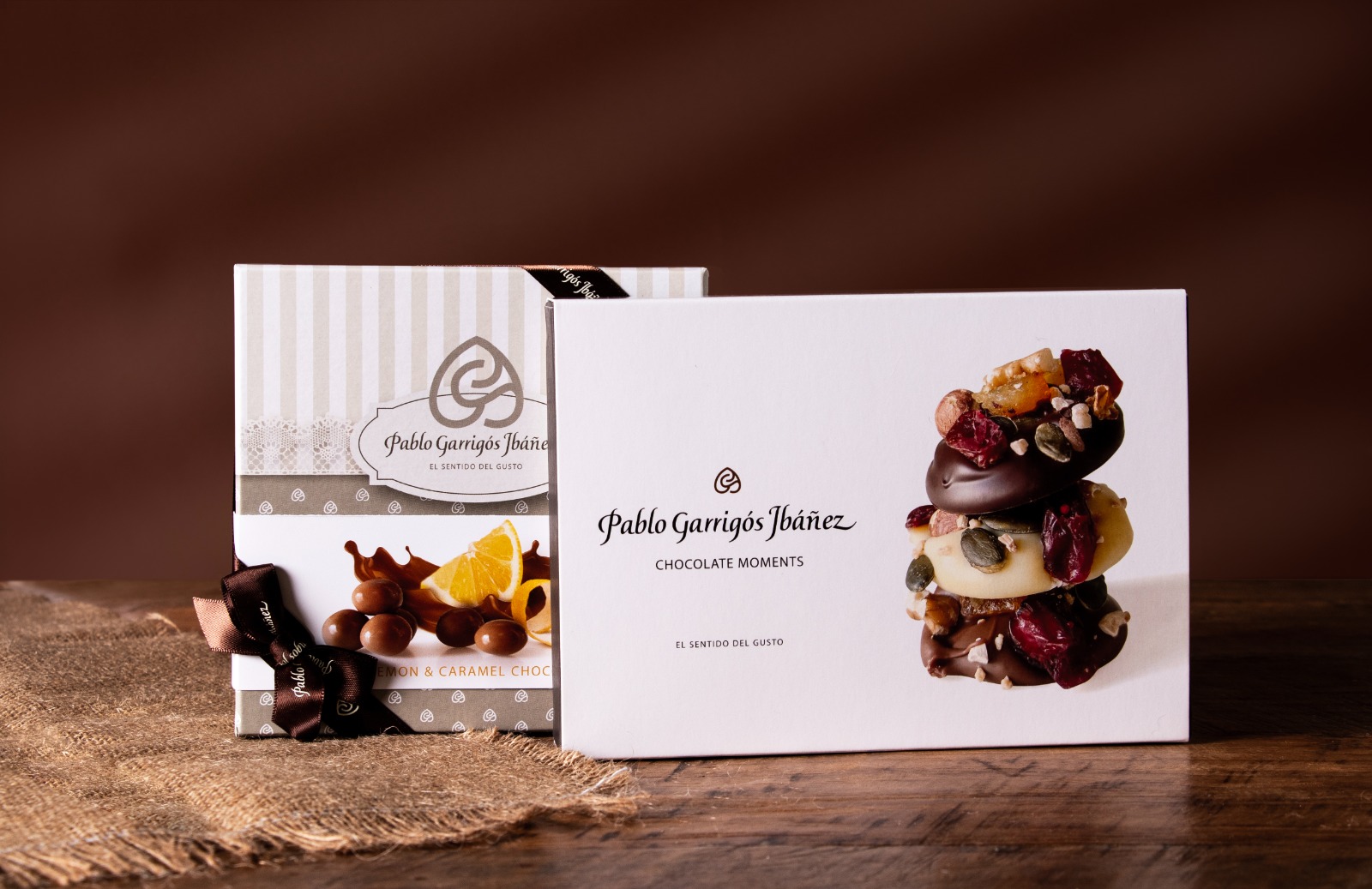 Nuovi cioccolatini di Pablo Garrigós: Cioccolato al limone e caramello e Momenti di cioccolato 3 varietà