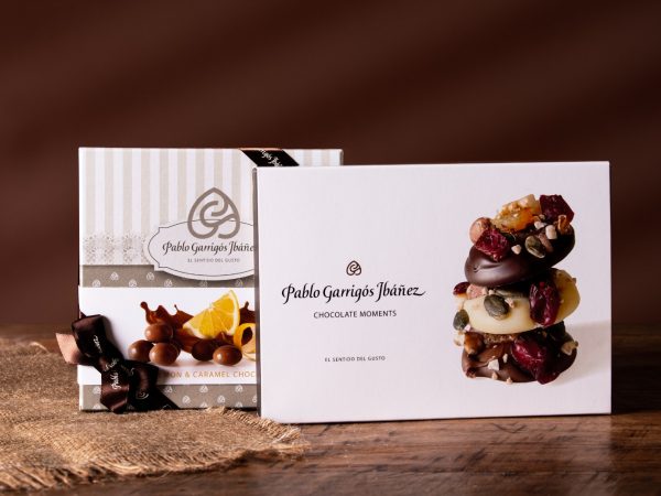 Nouveaux chocolats de Pablo Garrigós : Chocolat au citron et au caramel et Moments de chocolat 3 variétés