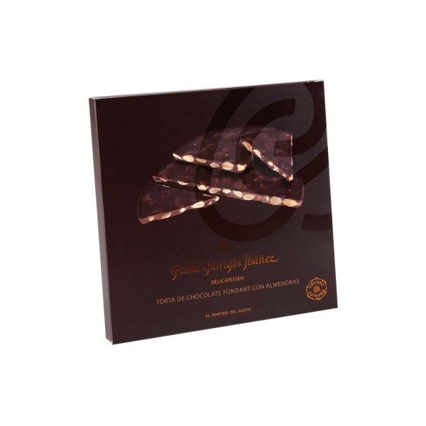 gâteau chocolat-fondant-amandes-delicatessen-chocolat-turron-200g